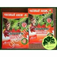 Удобрение Чистый лист осеннее для хвойных